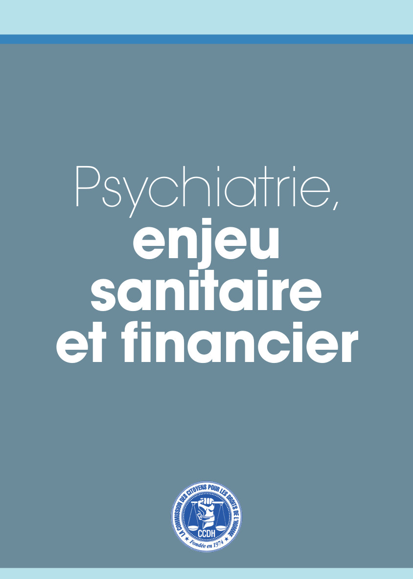Psychiatrie - Enjeu sanitaire et financier version web