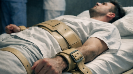 Patient dans une unité psychiatrique