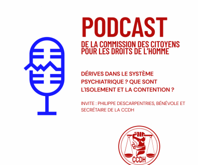 Podcast de la commission des citoyens pour les droits de l’homme - PATRICIA (1)